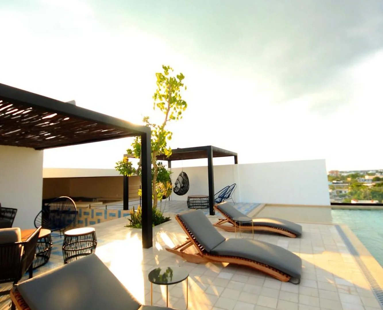 Apartment Near The Beach, Rooftop, Pool, Sea View. Playa del Carmen 0*,  México